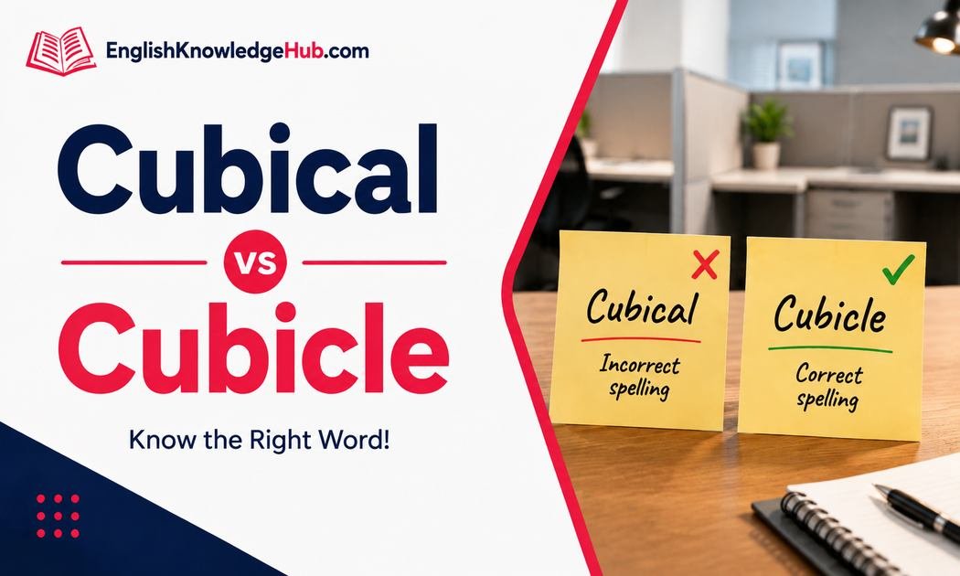 Cubical vs Cubicle