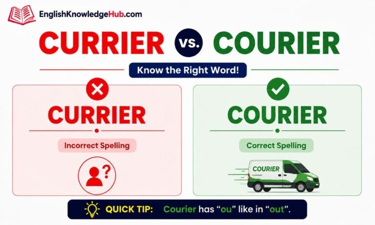 Currier vs Courier