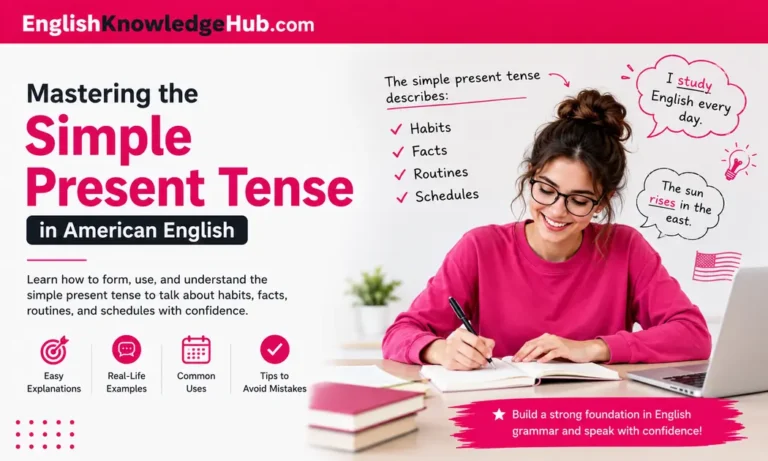 Mastering the Simple Present Tense in American English