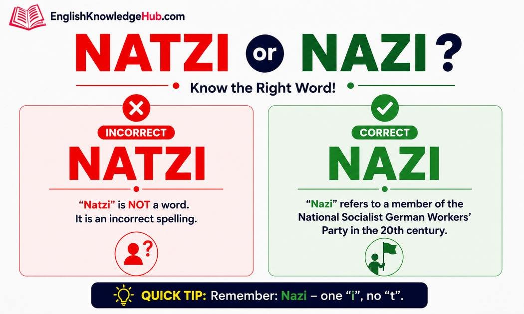 Natzi or Nazi