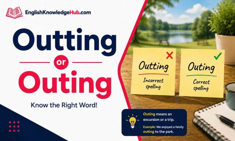 Outting or Outing