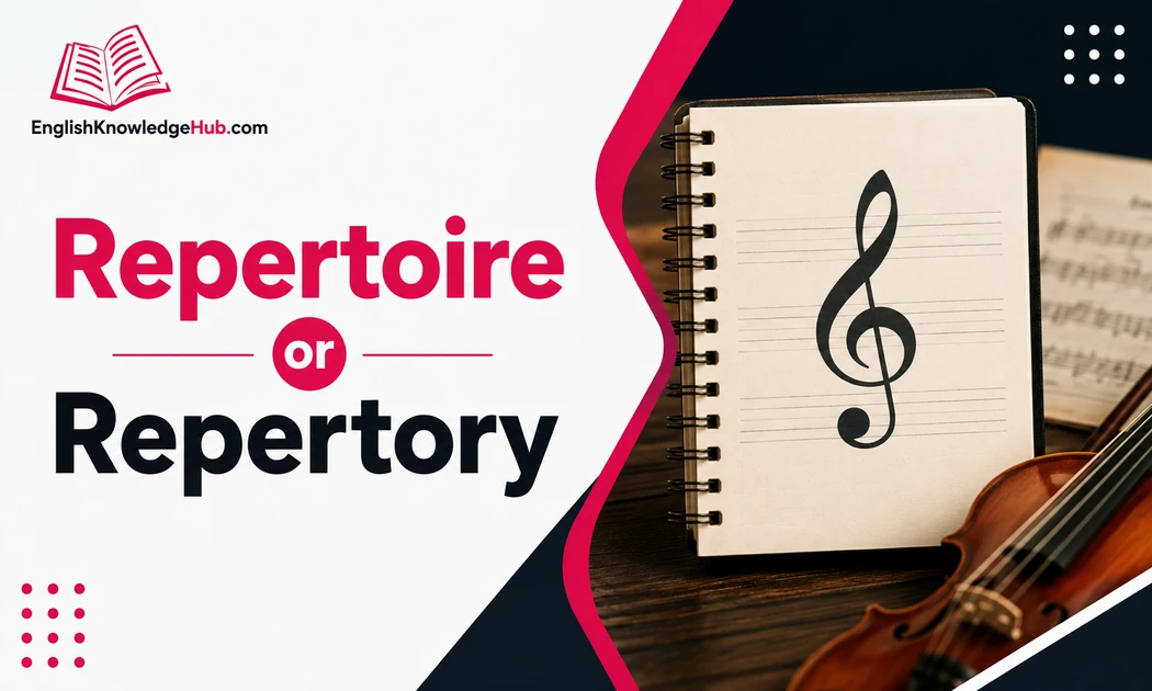 Repertoire or Repertory