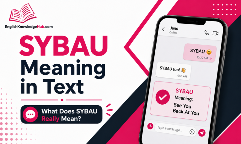 SYBAU Meaning in Text