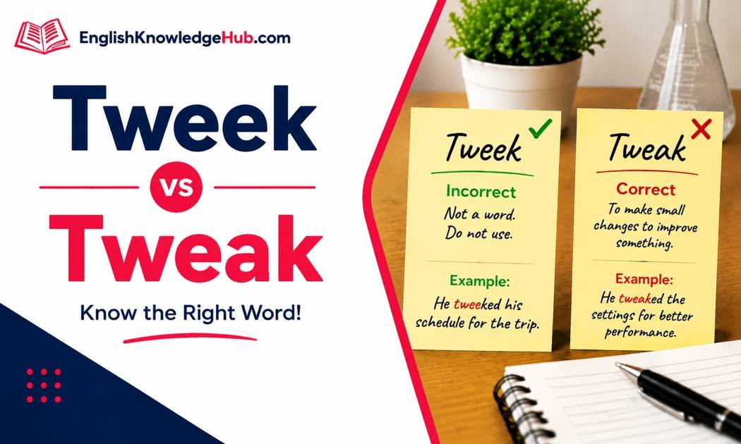 Tweek vs Tweak