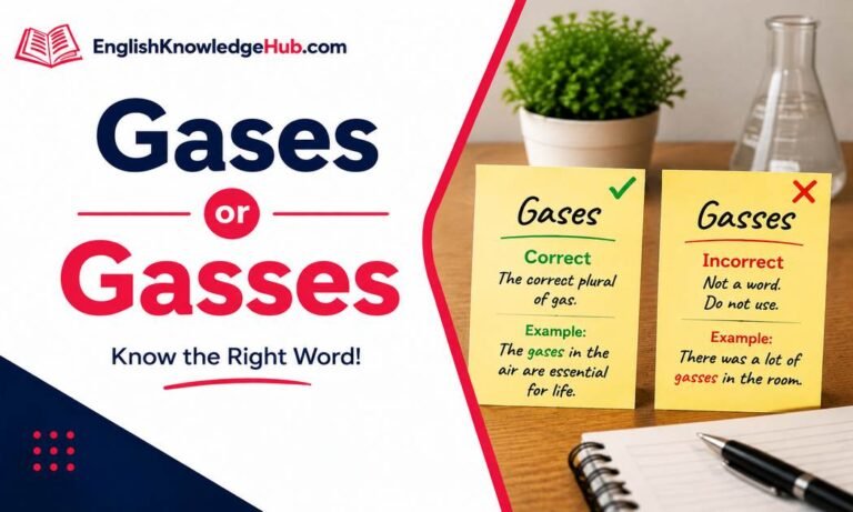 Gases or Gasses