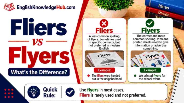 Fliers vs Flyers