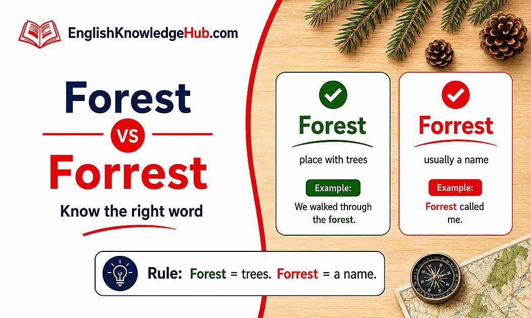 Forest vs Forrest