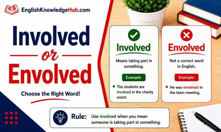 Involved or Envolved